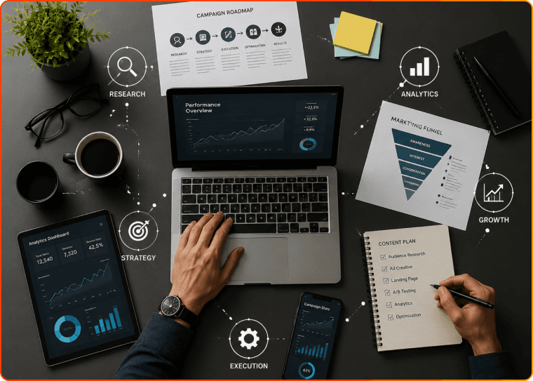 Reaching your goal step by step - performance marketing growth