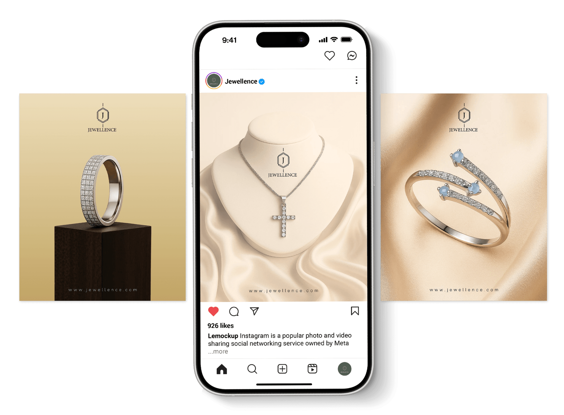 Brand partnership content for Jewellance